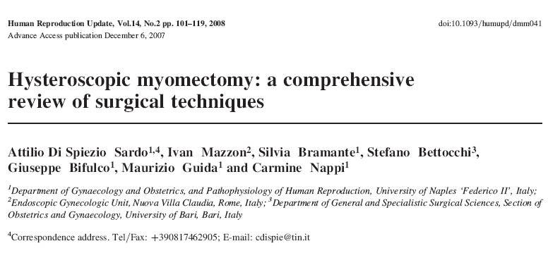 hysteroscopy myomectomy front